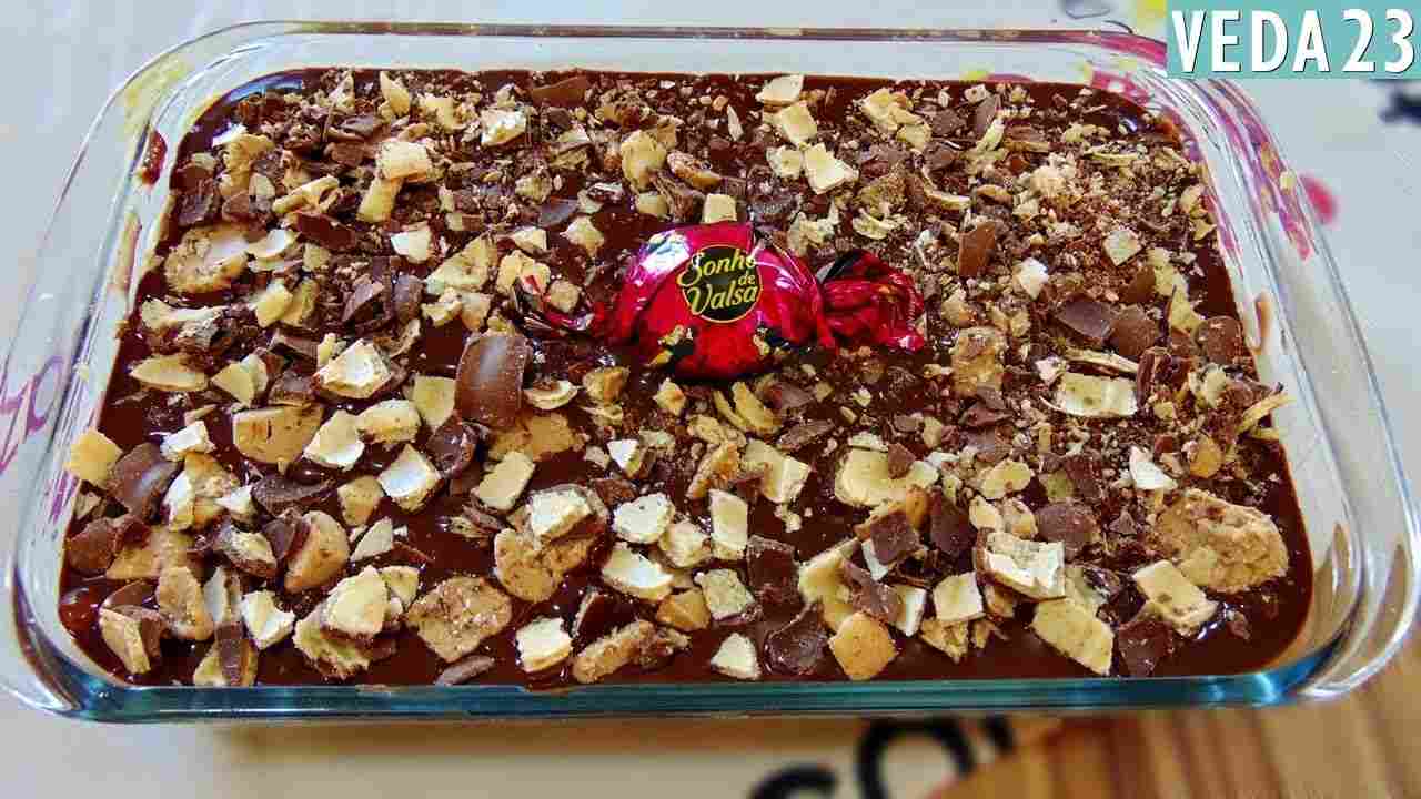 Pavê de Sonho de Valsa Fácil e Delicioso