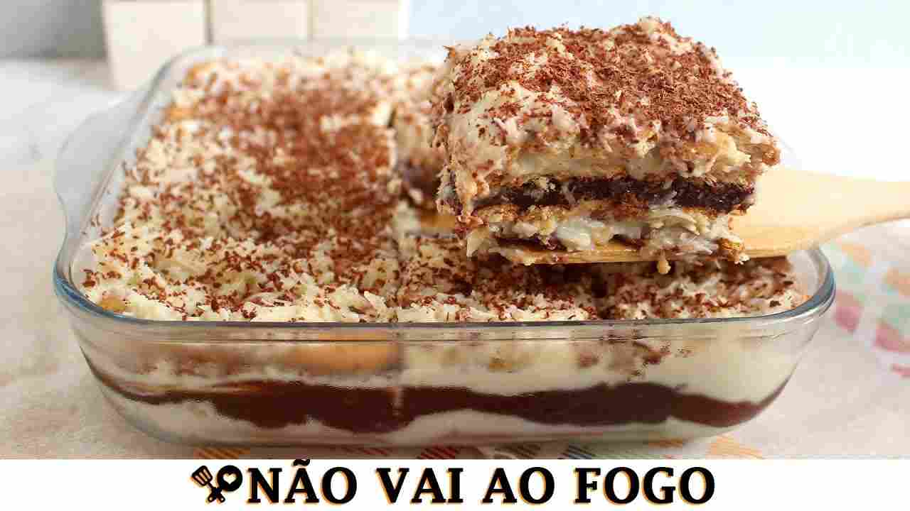Pavê Prestígio sem Fogão - Receitas que Amo