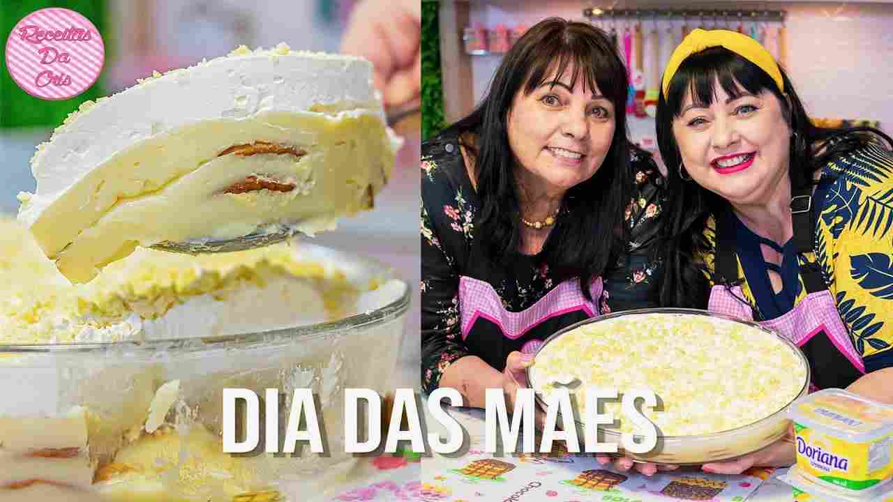 Fiz um Pavê Simples de Leite Condensado com a Minha Mãe - Especial Dia das Mães Receitas da Cris