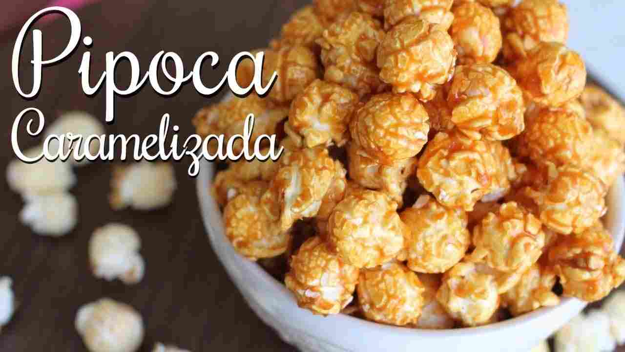 Pipoca Caramelizada (Com Manteiga)!!!
