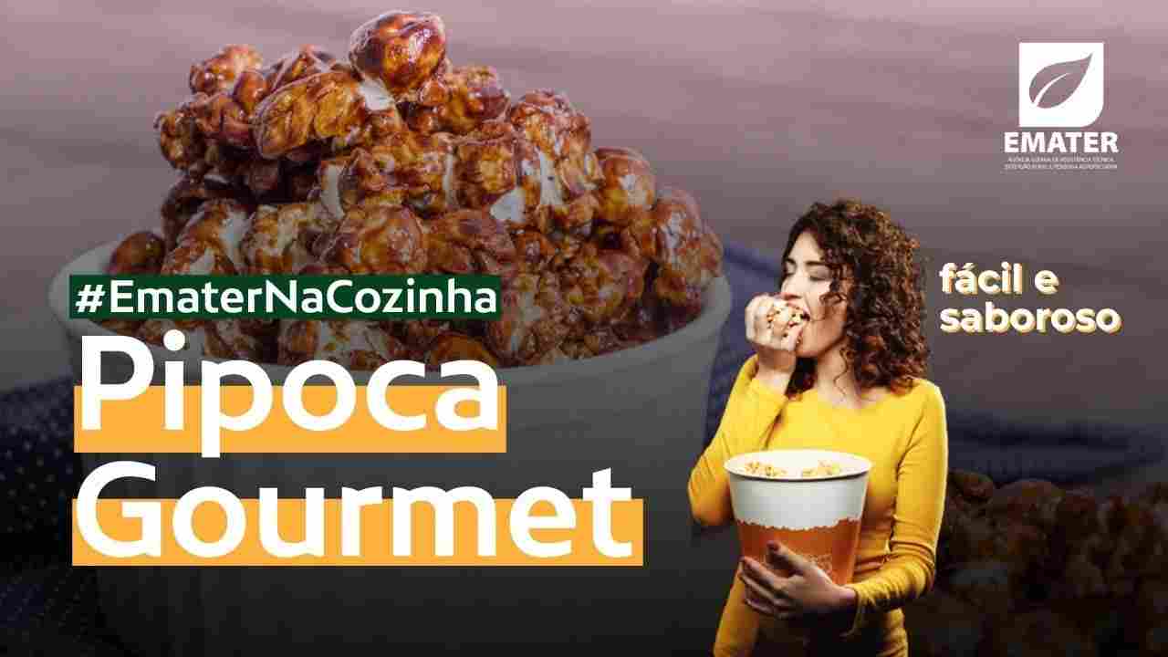 Aprenda a Fazer Pipoca Gourmet
