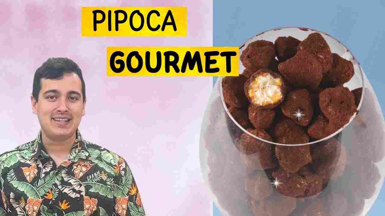 Como Fazer Pipoca Gourmet de Chocolate