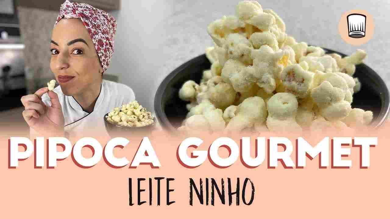Como Fazer Pipoca Gourmet de Leite Ninho do Jeito Certo Faça e Venda