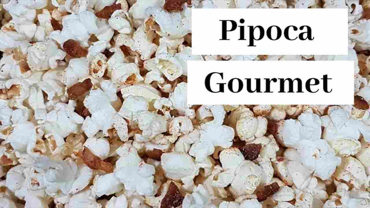Como Fazer Pipoca Gourmet Salgada - Sabor Churrasco