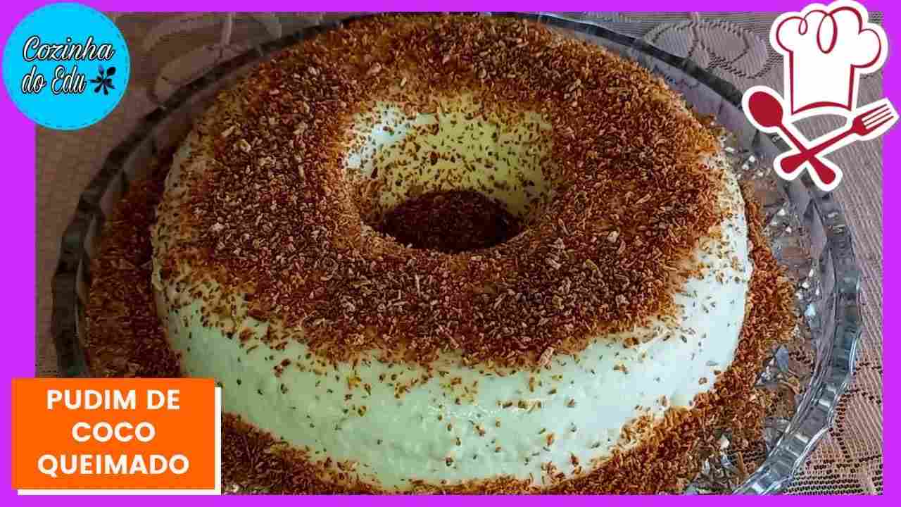 Sobremesa de Coco Queimado / Simples e Deliciosa! Derrete na Boca / Cozinha do Edu