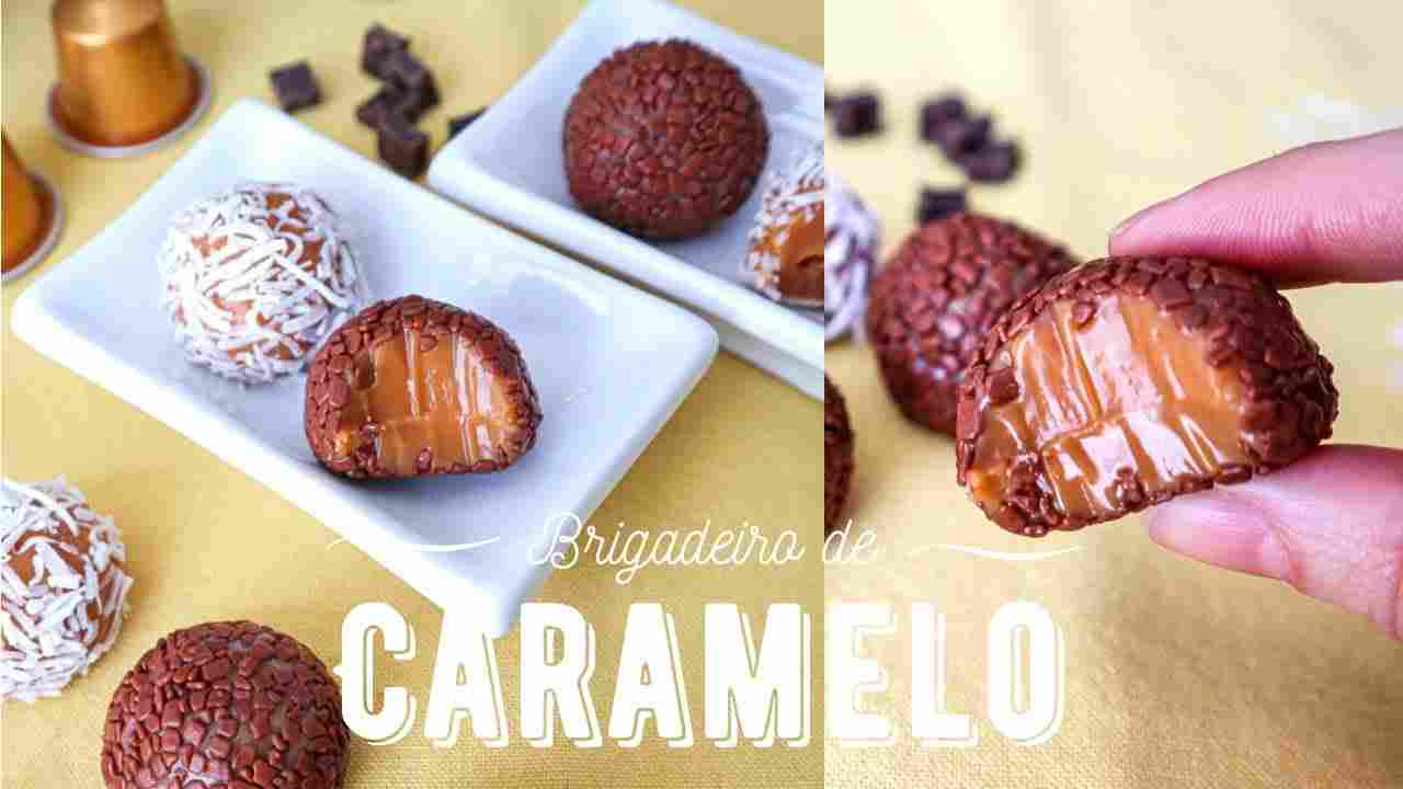 Receita de Brigadeiro de Caramelo Salgado