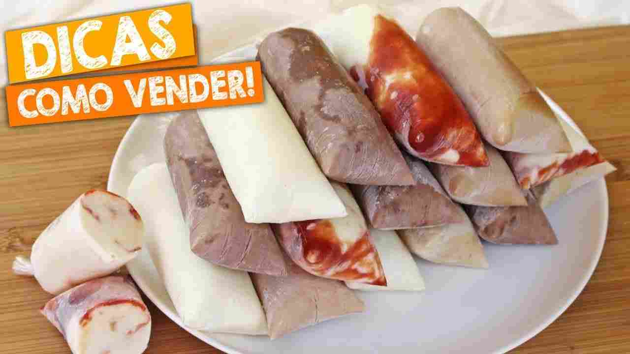 9 Receitas Inéditas de Geladinho Gourmet Cremoso Dindin Cremoso - Sacolé - Flau