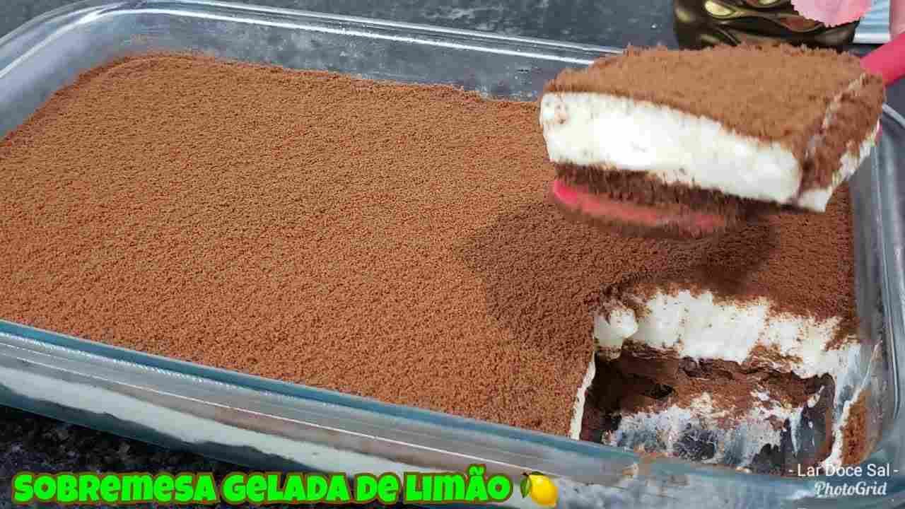 Sobremesa de Limão Fácil e Deliciosa