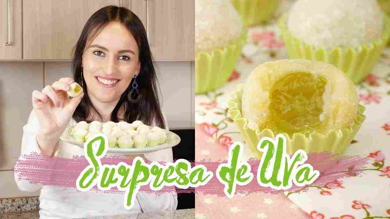 Surpresa de Uva / Brigadeiro com Uva Cook