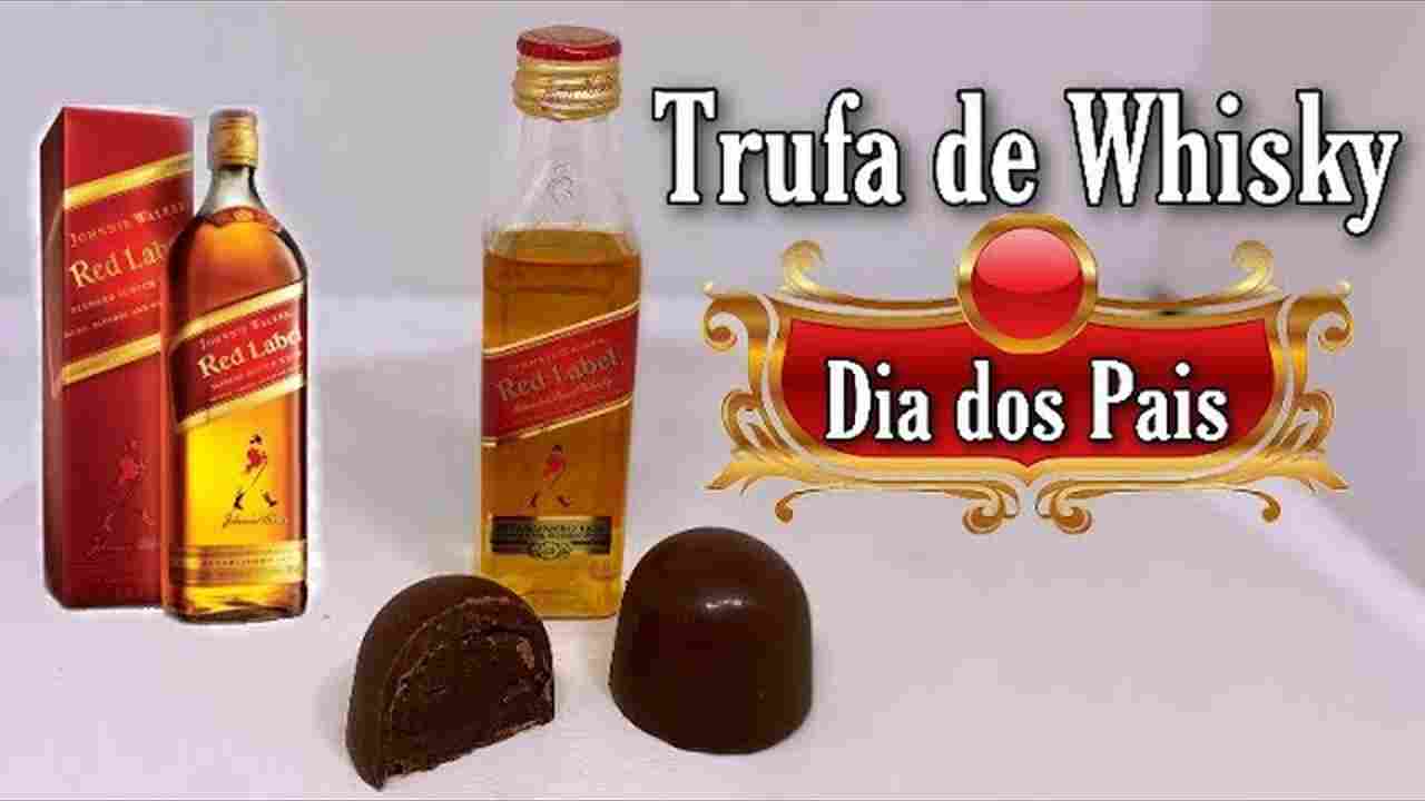 Recheio de Whisky para Trufas Blessed Chocolates