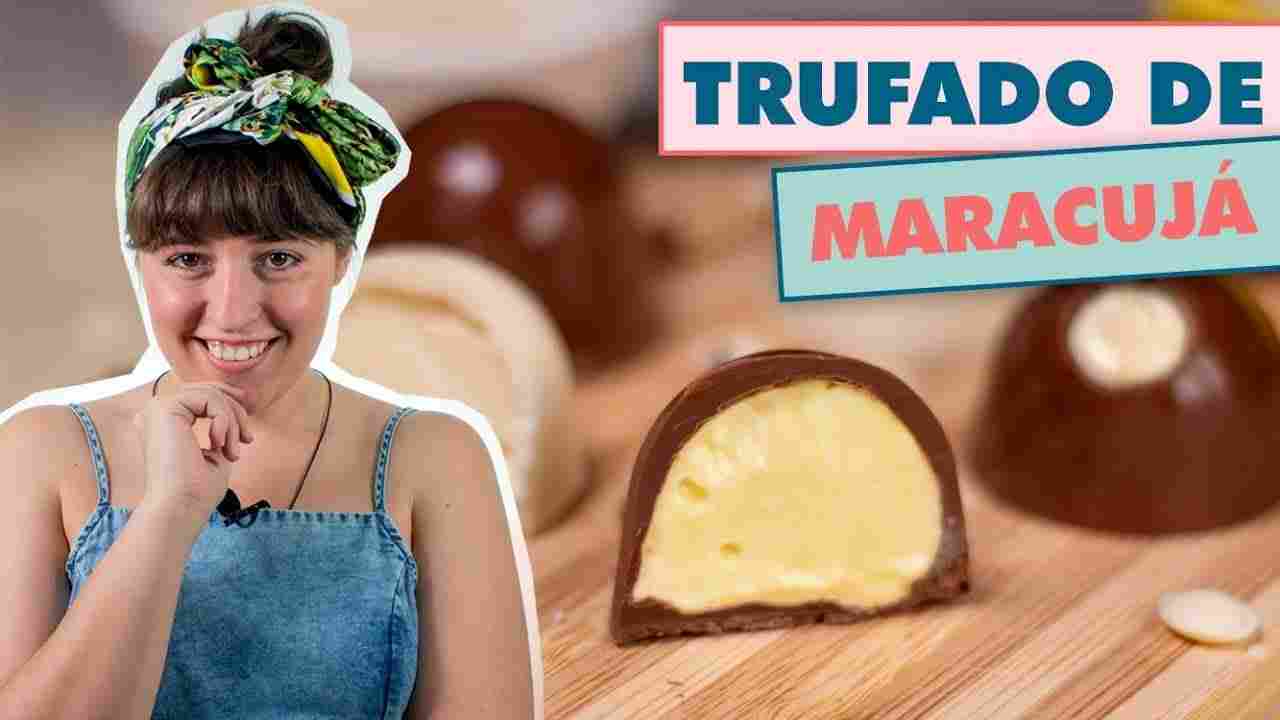 Trufa Mousse de Maracujá - Recheio para Trufa, Cone ou Bolo Tábata Romero