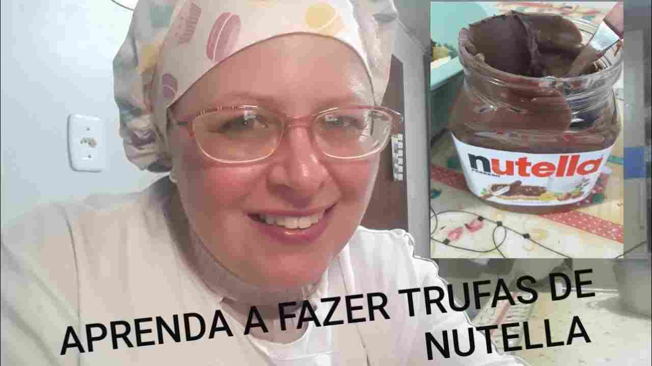 Aprenda a Fazer Trufas de Nutella Sinara Trufas