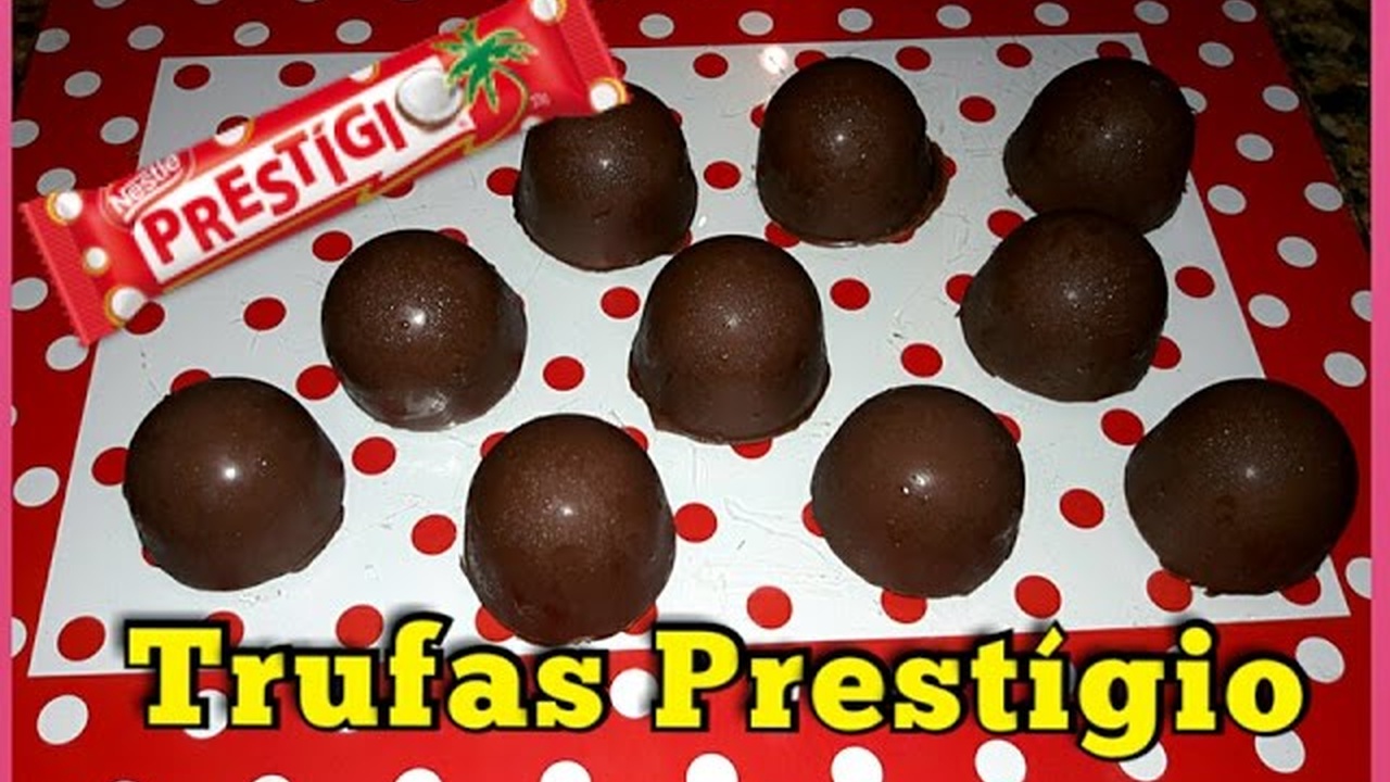 Preparando Trufas de Prestígio Muito Fácil para Fazer uma Renda Extra