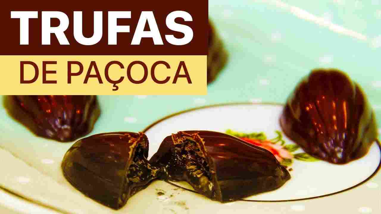 Trufas Gourmet de Chocolate e Caramelo - Receita Fácil e Rápida
